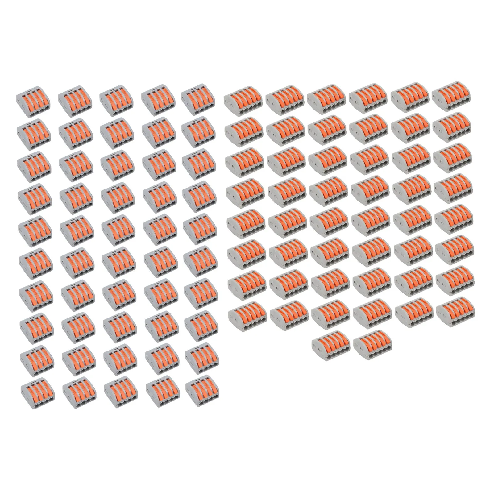 Sale 50Pcs -214/215 Push-In Wire Connectors Mini Parallel Electrical Connectors Tool-Free Fast Connection - Image 3