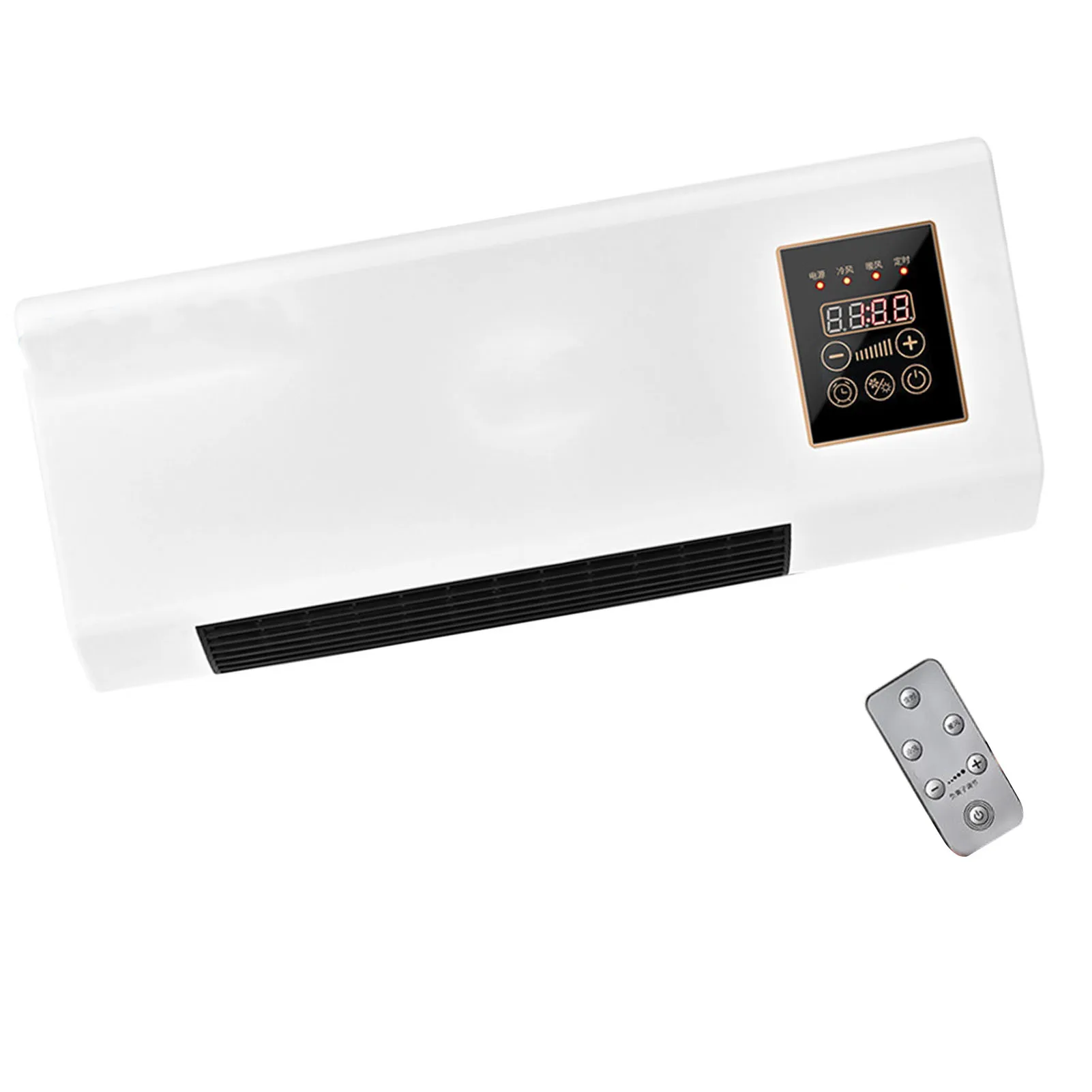 1800W Wall Mounted Air Conditioner 2-in-1 Cooling Heating Compact for Bedroom 20㎡ Quiet Operation Energy Efficient - Image 4