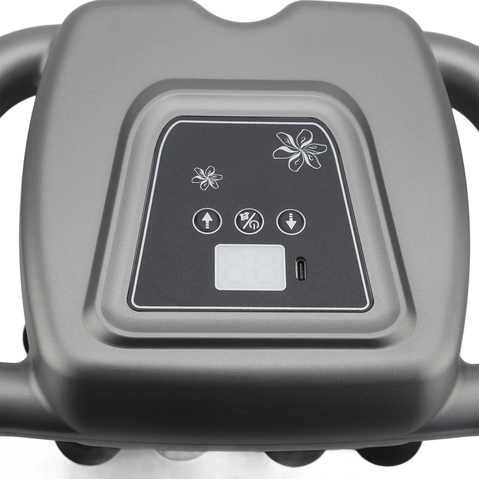 1PC 16 Heads Deep Tissue Massager 99 Intensity Levels Rechargeable ABS Silicone Gray Electric Massager for Back Shoulder Neck - Image 3