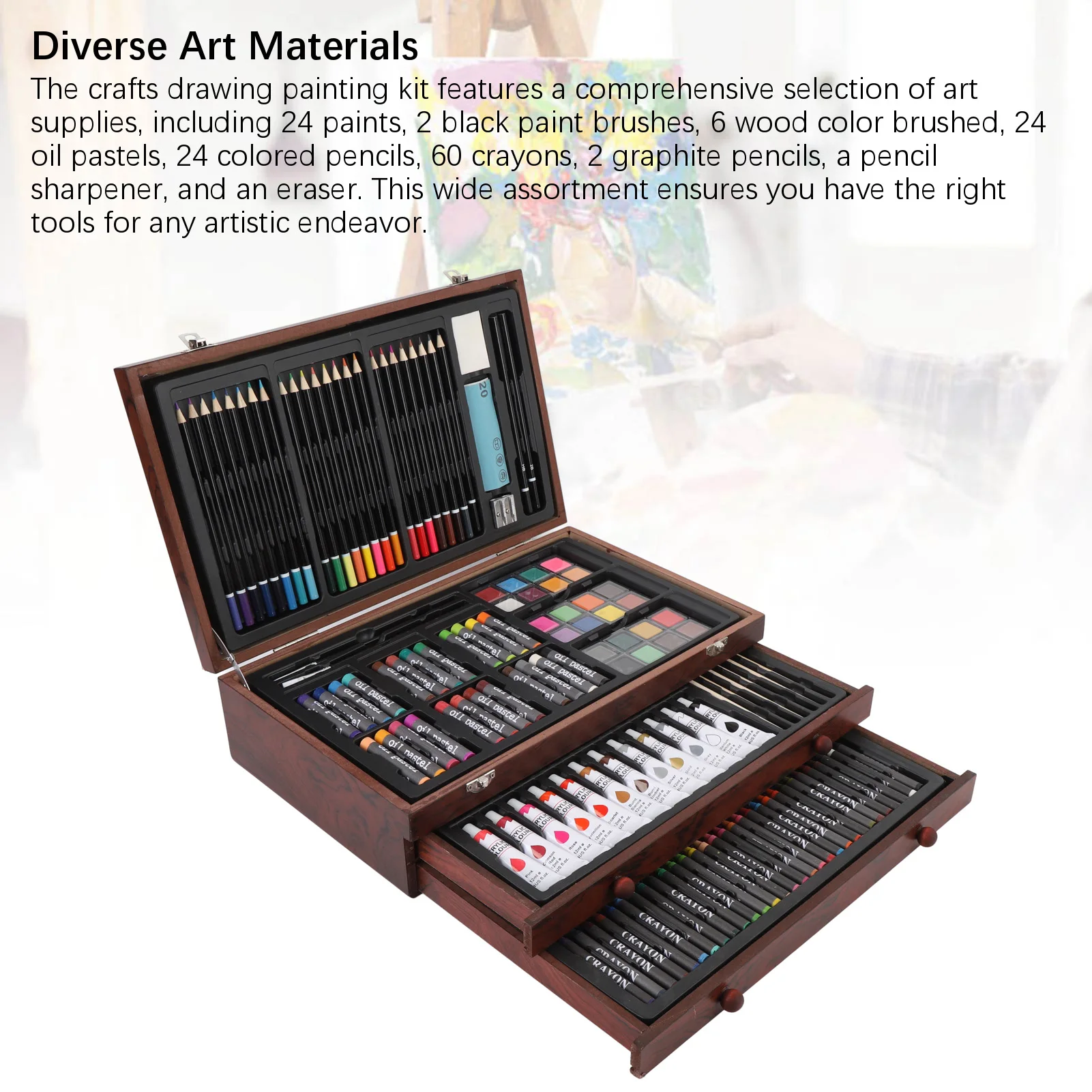 142PCS Set Wooden Slotted Quilling Tool Set DIY Craft Kit with 50pcs Paper Strips Tweezer for Decoration Art Card Making - Image 4